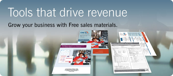 Tools that drive revenue. Grow your business with Free sales materials Image